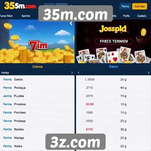 Comparativo entre 35m.com e outros sites de jogos
